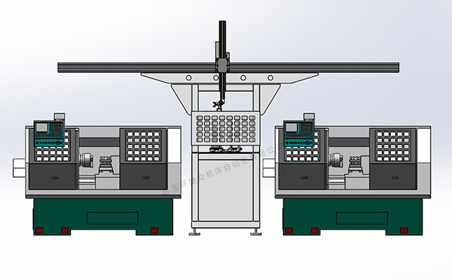 數控車床改造機械手方案